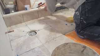 Complete shower install studs to tile time lapse [upl. by Akino564]