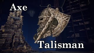 Enhances Charge Attacks  Axe Talisman  Elden Ring [upl. by Assiran]