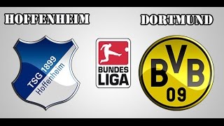 hoffenheim vs dortmund EN VIVO 16122016 [upl. by Shaina]