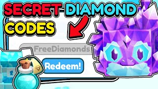 💎This SECRET UPDATE CODE GIVES FREE HUGE DIAMOND PETS in Pet Simulator X [upl. by Panthea]