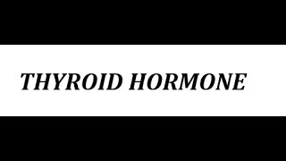 STAHLS  CH 8  MOOD STABILIZERS  Pt 18  THYROID HORMONE  psychiatrypsychopharmacology [upl. by Robins919]