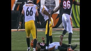 JuJu SmithSchuster slams Vontaze Burfict [upl. by Adnof]