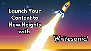 quotRevolutionize Your Content Creation with Writesonic The Ultimate AI Writing Toolquot [upl. by Greenwell]