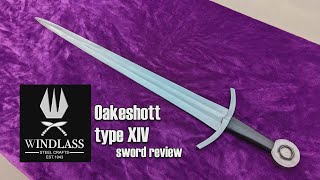 Sword Review  Windlass Oakeshott type XIV [upl. by Ahcarb]