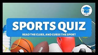 Easy Sports Quiz  What Am I [upl. by Pietro]