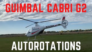 Autorotations Guimbal Cabri G2 Helicopter [upl. by Dent652]