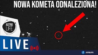 Nowa potencjalnie jasna kometa odnaleziona C2023 A3 TsuchinshanATLAS☄️  AstroLife na LIVE 167 [upl. by Anoif]