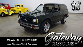 1987 Chevrolet Blazer 1487 Gateway Classic Cars of Milwaukee [upl. by Marielle]