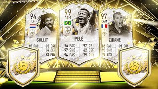 THIS IS WHAT I GOT IN 13x 92 ICON MOMENTS PACKS FIFA22 ULTIMATE TEAM [upl. by Erolyat271]