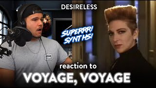 Desireless Reaction Voyage Voyage MV 80s SYNTH GOLD  Dereck Reacts [upl. by Ytsirc]