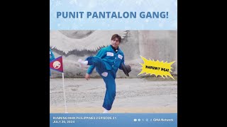 Running Man Philippines 2 Punit pantalon gang Episode 21 [upl. by Ellerud63]