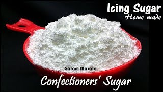 Homemade Icing Sugar  Confectioners’ Sugar Best way to Store amp How long can keep [upl. by Ained]