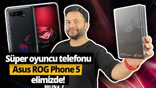 Türkiyede ilk defa Asus ROG Phone 5 kutusundan çıkıyor GECE YARISI ÇOK ACİL VİDEO [upl. by Gery404]