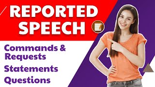 Reported speech Reported Speech Rules Exercises Examples English Grammar Direct Indirect Speech [upl. by Oriaj271]