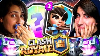 LA MIA RAGAZZA MI MENA PER LA LEGGENDARIA BAULE EPICO E MEGASGHERRI CLASH ROYALE ITA By Gioseph [upl. by Favian613]