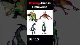 Why 4 Alien Missing in ben 10 Omniverse [upl. by Ylro]