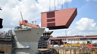 Construction of FPSO timelapse [upl. by Havens503]