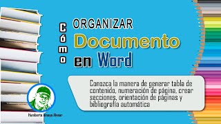 Como insertar indice numeros de paginas y bibliografia APA en word [upl. by Terris44]