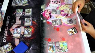 Cardfight Vanguard Full Match  Gancelot Zenith vs Ezel Scissors [upl. by Kayle217]