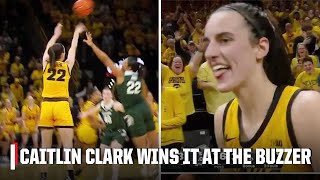 CAITLIN CLARK GAMEWINNING BUZZER BEATER FOR IOWA 🚨 [upl. by Avehstab77]