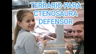 Terrario Ctenosaura Defensor [upl. by Rexana]