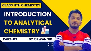 INTRODUCTION TO ANALYTICAL CHEMISTRY 03  Crystallization  Class 11 Chemistry by Rizwan Sir [upl. by Tonl74]