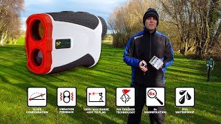 Easygreen 1300 Golf Rangefinder Review by John Greenwood [upl. by Yuh]