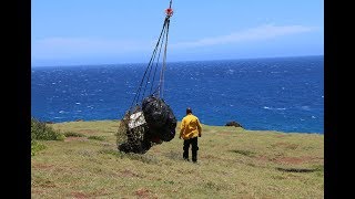 DLNR removes 11 tons of trash from Kalalau [upl. by Elletnuahc]