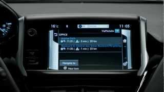 Application ViaMichelin  Peugeot 208 Connect Apps  wwwfelinecc [upl. by Aoht926]