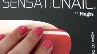 Tutorial applicazione smalto semipermanente UV Fingrs [upl. by Anwahsit]