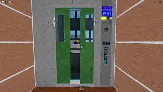 Lift town elevator district riding all lifts part 2 Roblox [upl. by Ahsinehs259]