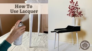 How to Lacquer Furniture [upl. by Abernon719]