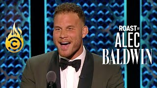 Blake Griffin Burns Adam Carolla amp Celebrates Caitlyn Jenner Full Set  Roast of Alec Baldwin [upl. by Ahselaf]