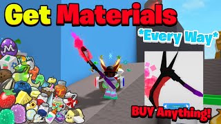 The BEST Way To Get Every Material in Bee Swarm Simulator [upl. by Adar]