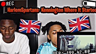 AMERICANS REACT TO harlemspartans Bis X Blanco X Active X MizOrMac  Kennington Where it Started🇬🇧🔥 [upl. by Katti]