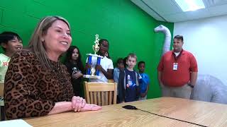 Brook Glenn Elementary School wins Dreambox math challenge [upl. by Tenrag]