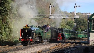 Romney Hythe amp Dymchurch Railway Autumn Gala 2023 [upl. by Erdnoid]