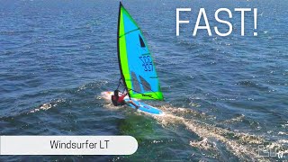 Windsurfer LT fully powered up in 1215 knots [upl. by Lemire51]