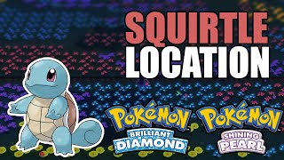 How To Get Squirtle In Pokemon Brilliant Diamond amp Shining Pearl [upl. by Laurella]