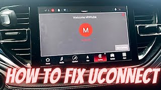 HOW TO RESET YOUR UCONNECT IN DODGE DURANGO 21 howto [upl. by Nickles]