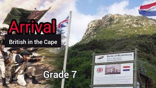 Arrival of British in the Cape Grade 7 History [upl. by Jewett976]