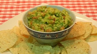 Cómo hacer salsa guacamole receta fácil y rápida [upl. by Nicolai]