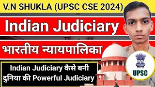 Judiciary for UPSC  Judicial Review  Judicial Activitism  Collegium System  Cases amp Judgements [upl. by Arratahs]