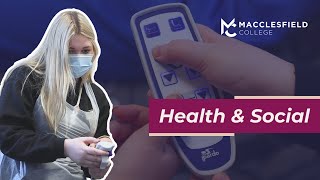 Health amp Social Care at Macclesfield College [upl. by Ahsatal94]