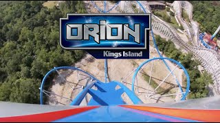 Official Kings Island Orion roller coaster POV [upl. by Annorah161]