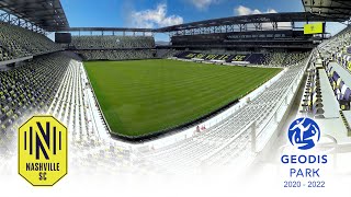 Official Timelapse Nashville SC Geodis Park [upl. by Hoopen]