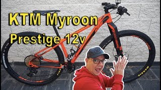 Mi nueva bici MTB  Review KTM Myroon Prestige Eagle 12 [upl. by Anahgem]