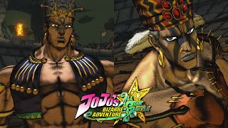 Wamuu VS Esidisi  JoJos Bizarre Adventure All Star Battle [upl. by Tabatha]