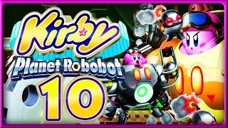 KIRBY PLANET ROBOBOT Part 10 Tückische Pyramidenrätsel amp weiterer JetShooter [upl. by Oironoh]