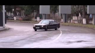 RIP In honor of Giorgi Tevzadze  BMW M5 E34 Street Drift [upl. by Attem]